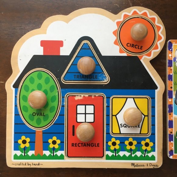 melissa and doug first shapes puzzle